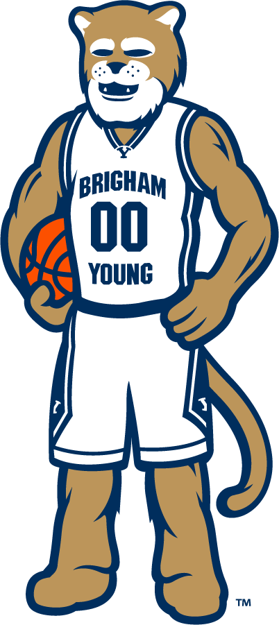 Brigham Young Cougars 2010-Pres Mascot Logo iron on transfers for clothing